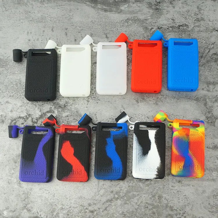 20 шт. защитный чехол с текстурой для орхидеи IQS pod kit Силиконовая кожа резиновый