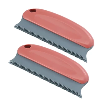 

2 Pcs Sticky Brush Portable Cloth Lint Removal Brush for Home Office Car Dust Reusable Hair Remover Cloth Clean Sticky Portable