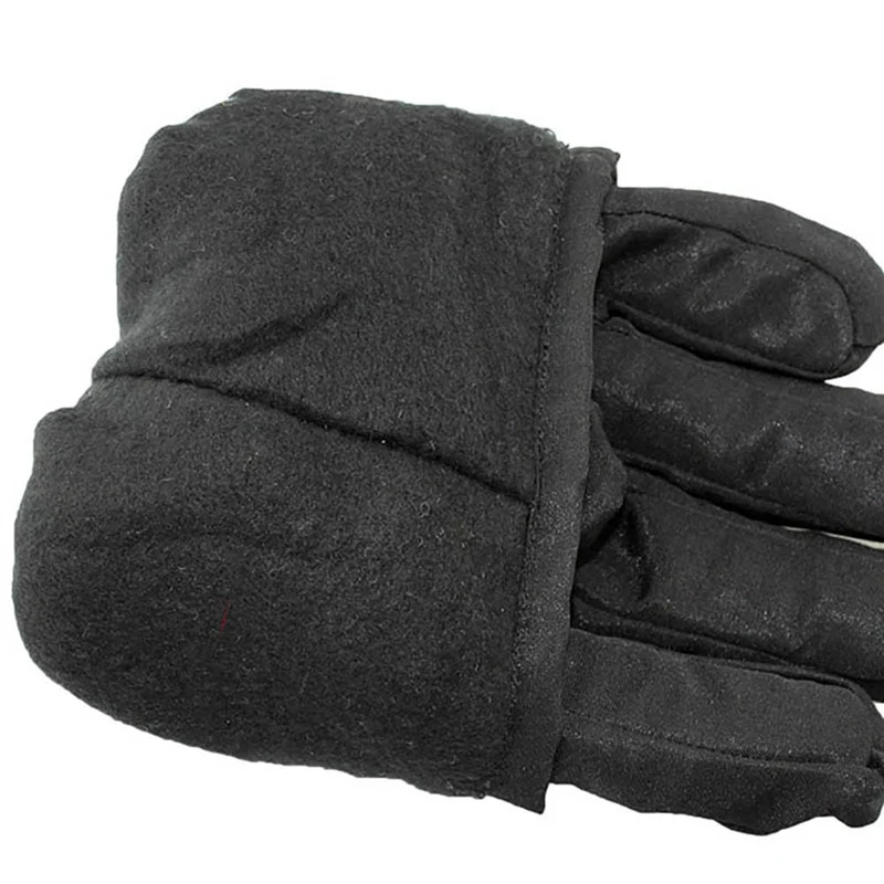 Противоскользящие износостойкие лыжные перчатки Горные лыжи перчатка для езды на снегоходе Полный палец водонепроницаемые ветрозащитные перчатки для верховой езды