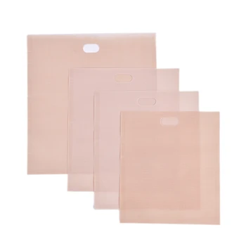 

2pcs Reusable Non-stick Baked Toast Bread Bag Toaster Bags For Grilled Cheese Sandwiches Made Easy