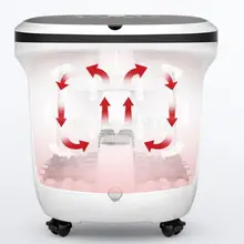 Автоматическая Ванна для ног, электрическая массажная ванна для ног с подогревом, с постоянной температурой, для дома, Wuxin, однотипная, пузырьковая, для ног B