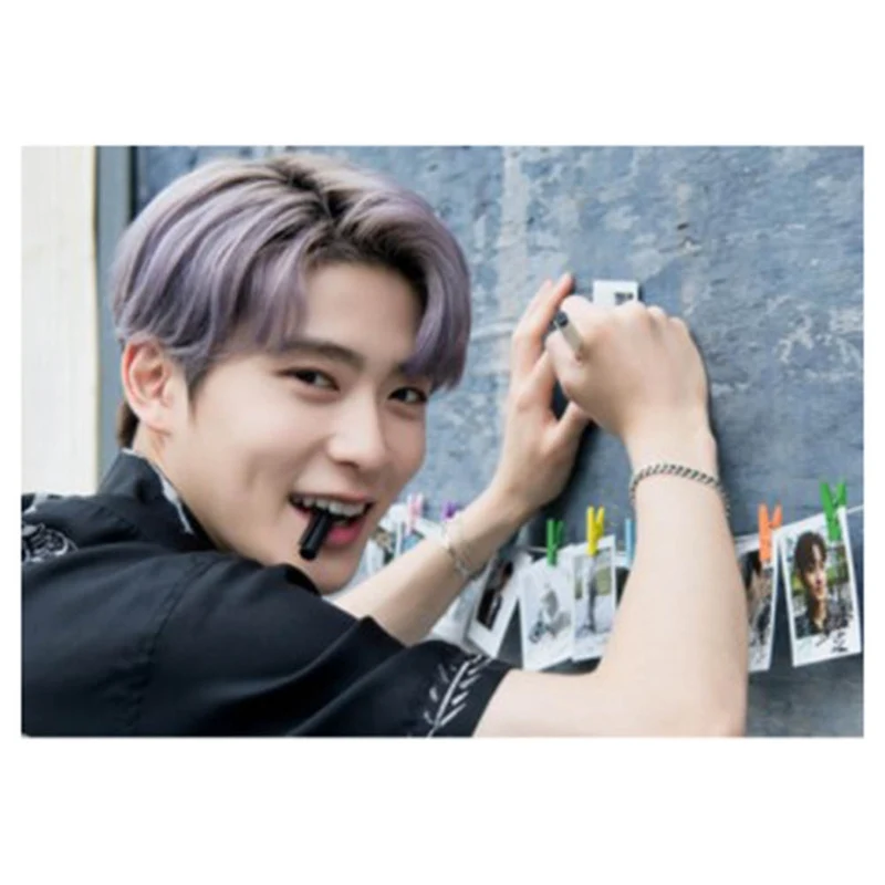 Kpop NCT 127 автобусная карта Стикеры ЛОМО карта с фотографией Стикеры липкий Фотокарта плакат 24 шт./компл. Лидер продаж
