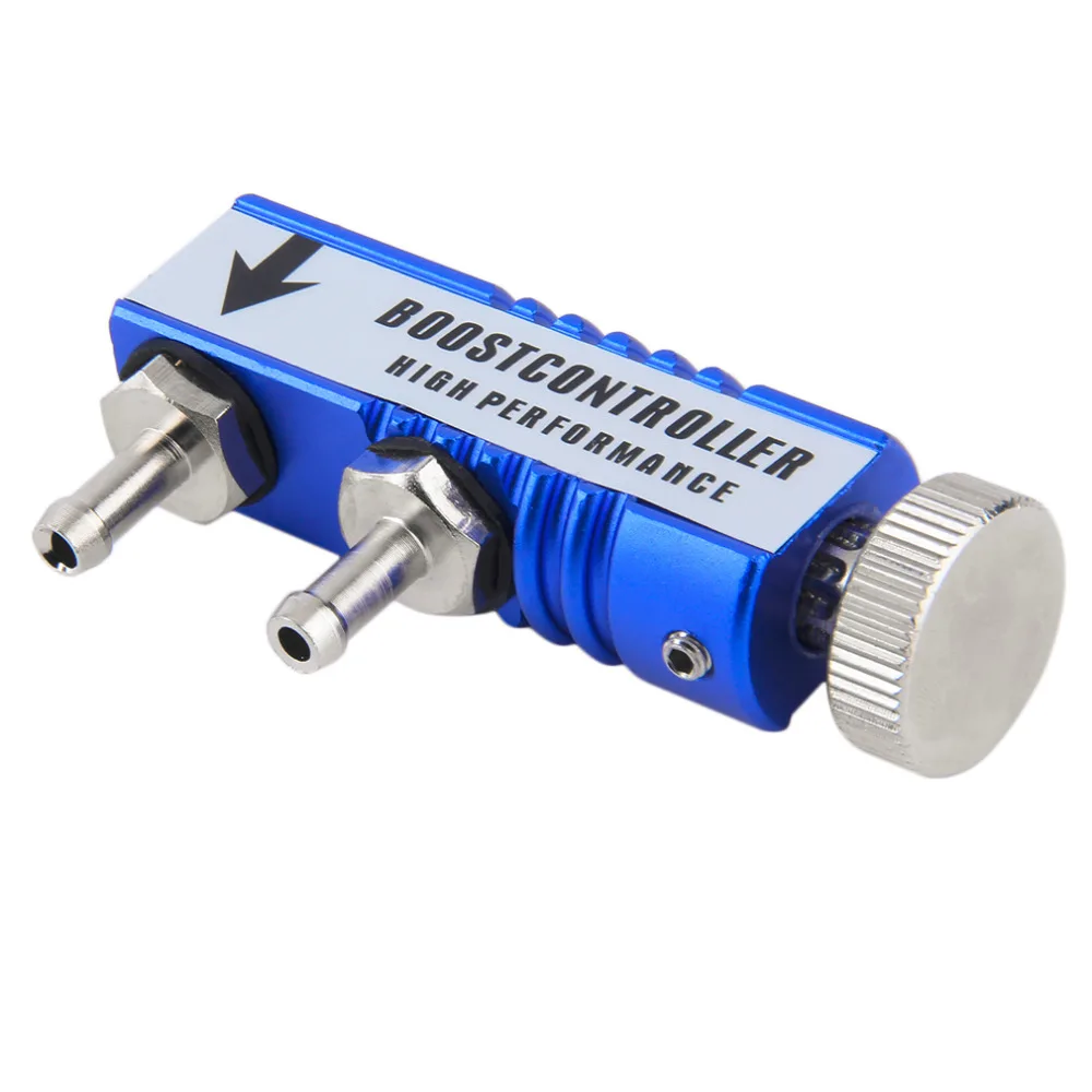 Universal Racing Car Turbo Boost Controller Turbo Turbine Governing Valve Manual Boost Controller Blue Hot Selling