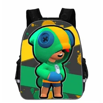 

Games schoolbag for primary school students Mochilas Leon Kids Spike Crow Game Character 3D Print Backpack for boys girls