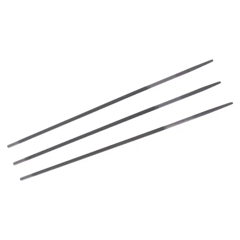 3x Pro 3/8 "4 мм/4,8 мм/5,5 мм круглый бензопилы пилы цепи надфиль напильник точилка для дерева Новый