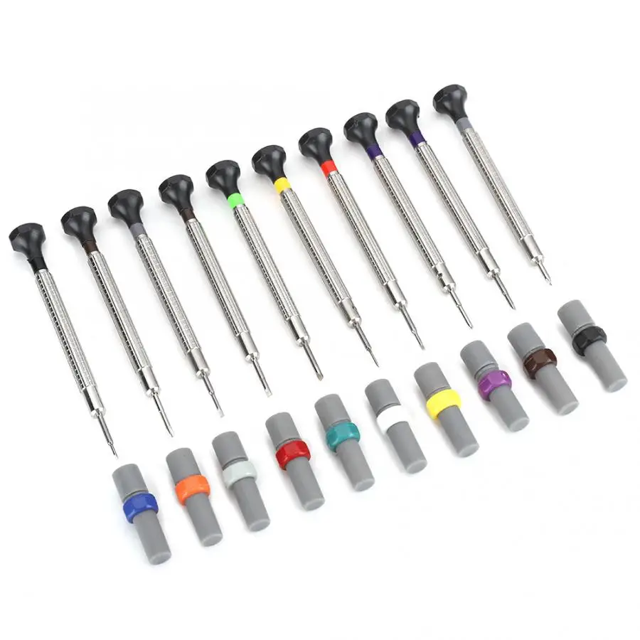 10Pcs/Set Multifunctional Steel Watch Screwdriver Set Band Glasses Phone Repair Pry Screwdriver Link Pin Remover Watch Tool Kit