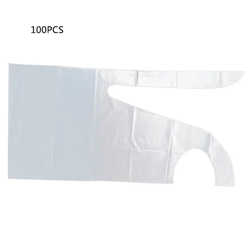 Flat Pack and Roll of Disposable Plastic Aprons High Density Polythene apron Home Kitchen Thicken | Дом и сад