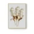 Nordic Golden abstract leaf flower Wall Art Canvas Painting Black white feathers Poster Print Wall Picture for Living Room Decor 12