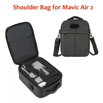 

DJI Mavic Air 2 Shoulder Bag Wear-resistant Shockproof Carrying Case Portable Travel Handbag for Drone, Remote,Battery,Accessory