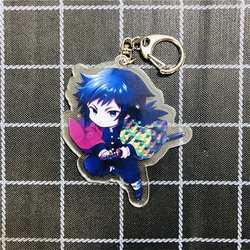 Брелок Kimetsu No Yaiba для косплея, реквизит для косплея, Kamado Tanjirou Nezuko, брелок для ключей Agatsuma Zenitsu, автомобильный брелок