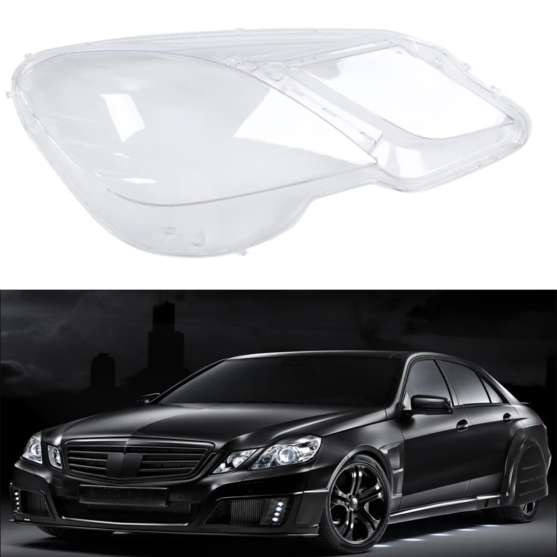 Объектив фары прозрачные линзы Авто оболочка Крышка для Mercedes-Benz W212 E200 E260 E300 E350 2009 2010 2011 2012