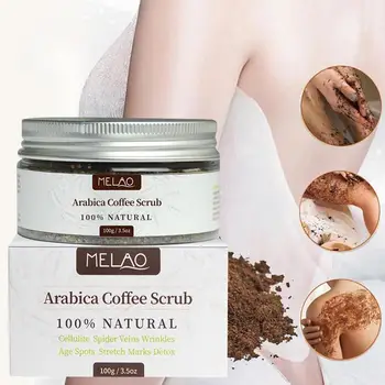 

Coffee Scrub Body Scrub Cream Dead Sea Salt For Exfoliating Whitening Moisturizing Anti Cellulite Treatment Acne