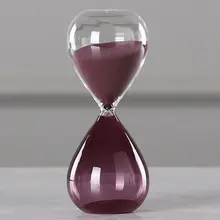 18H006 ручной выдувной таймер часы Магнитный стеклянный песок стекло Ampulheta ремесла Песочные часы Часы стеклянный таймер