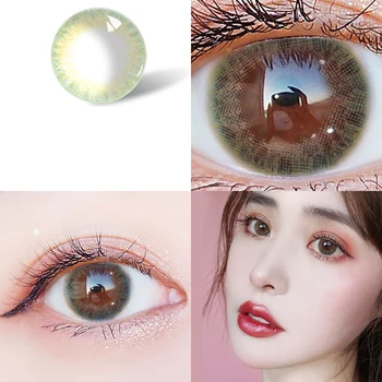 

Silicone hydrogel Iris Korea Colored Contact Lenses Cosmetic Makeup Soft Korea Colored Contact Lens