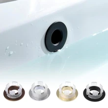 Aliexpress - Bathroom Basin faucet Sink Overflow Cover Brass Six-foot Ring Insert Replacement