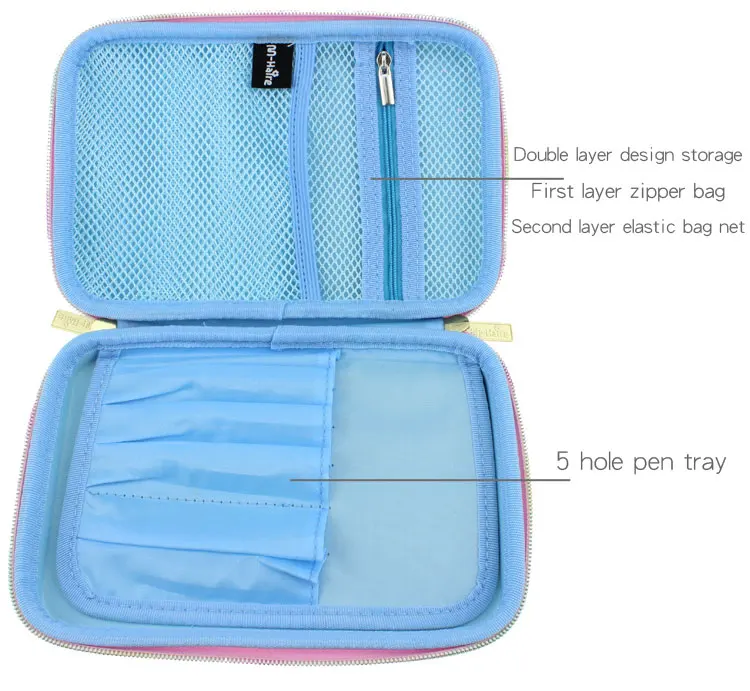 Чехол-карандаш с единорогом Kawaii estuche escolar school милый чехол-карандаш trousse scolaire stylo astuccio scuola tools piornik kalemlik