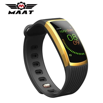 

MAAT Smart Bracelet Band Waterproof IP67 Blood PressureBluetooth Call Fitness Tracker Reminder Sport Wristband for iOS Android