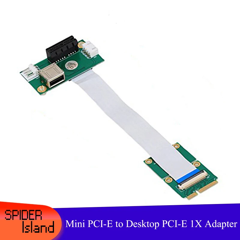Мини-адаптер PCI-E для ноутбука 1X | Компьютеры и офис