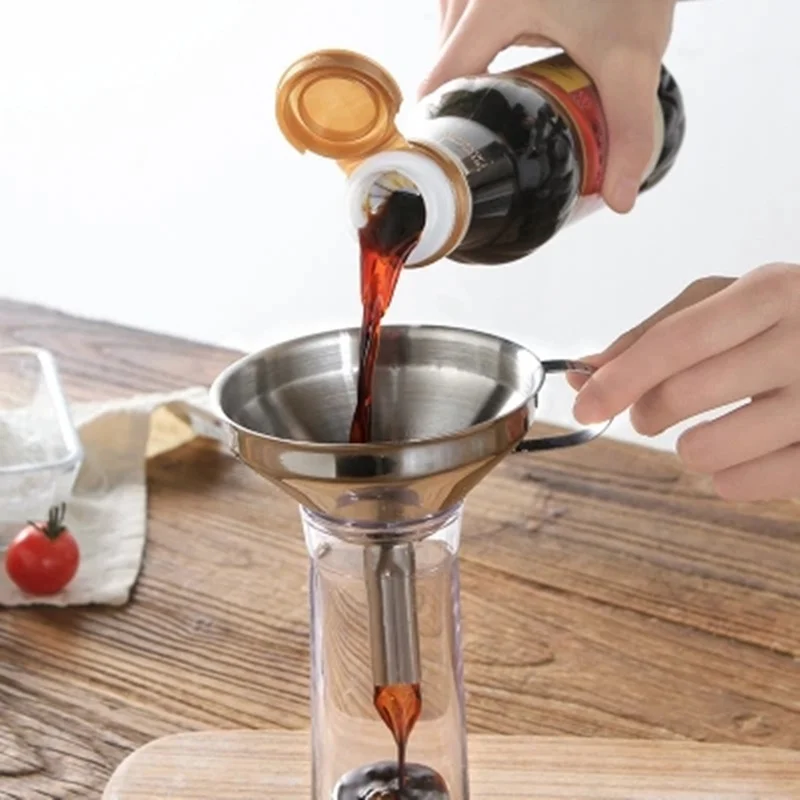 Многофункциональный Воронка широкая рот Хоппер жидкий фильтр для масла вино мед кухонные инструменты для приготовления пищи