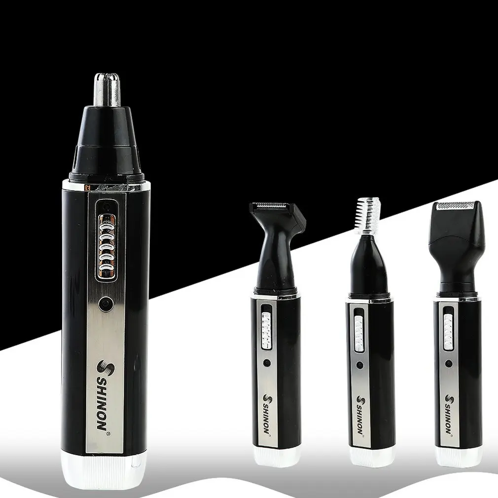 SH-2050 Multifunction 4 In 1 Personal Rechargeable Electric Men Ear Nose Trimmer Hair Clipper Shaver Beard Trimmer