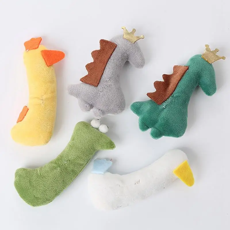 

1pc Animal Shape Cat Toy Bite Resistant Interactive Cute Duck Snake Chicken Catnip Toy Plush Kitten Toy Pet Supplies Gatos