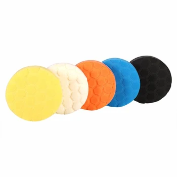 

New 5pcs/set Car Polisher Sponge Polishing Waxing Buffing Pads Kit Polishing Sponge Set