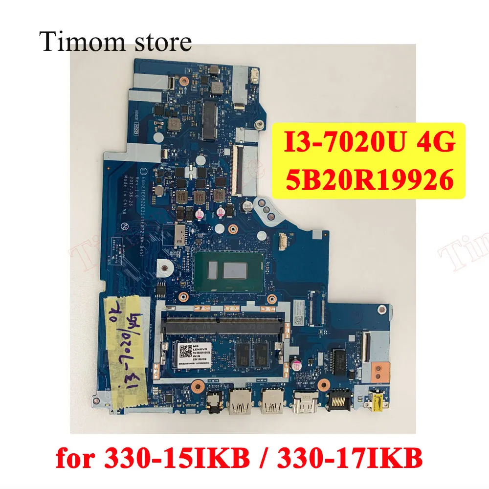 Женская 4G для 330-15IKB 81DE ideapad 330-17IKB 81DM Встроенная Материнская плата ноутбука фреза