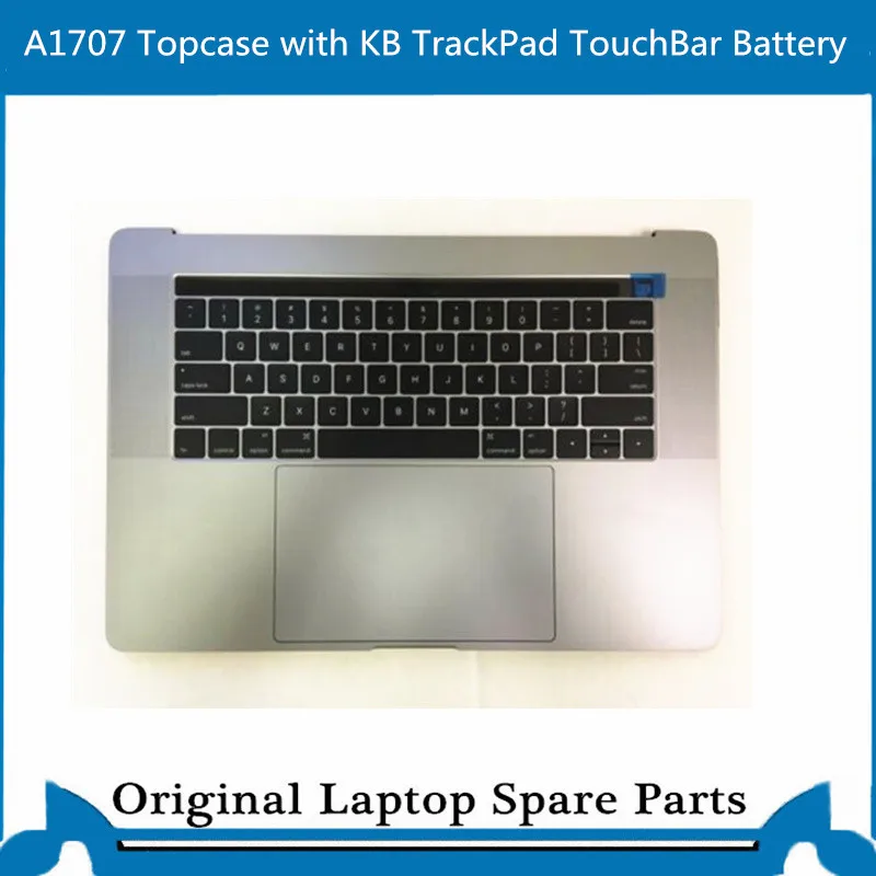  Original Top case with Keyboard Touchbar Trackpad Battery for Macbook Pro Retina A1707 A1706 A1708 