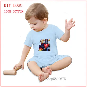 

2020 UFO Robot Grendizer Goldrake T Shirts Male Summer Boys And Girls Fashion Cloth Newborn Baby Climbing Clothes Brands Baby