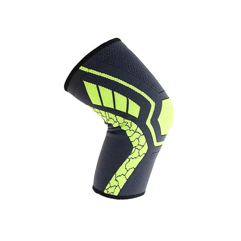 

Elastic Kneecap Support Tibia Stability Knee Brace Anti-scratch Sports Knee Protector for Men Women - Size S