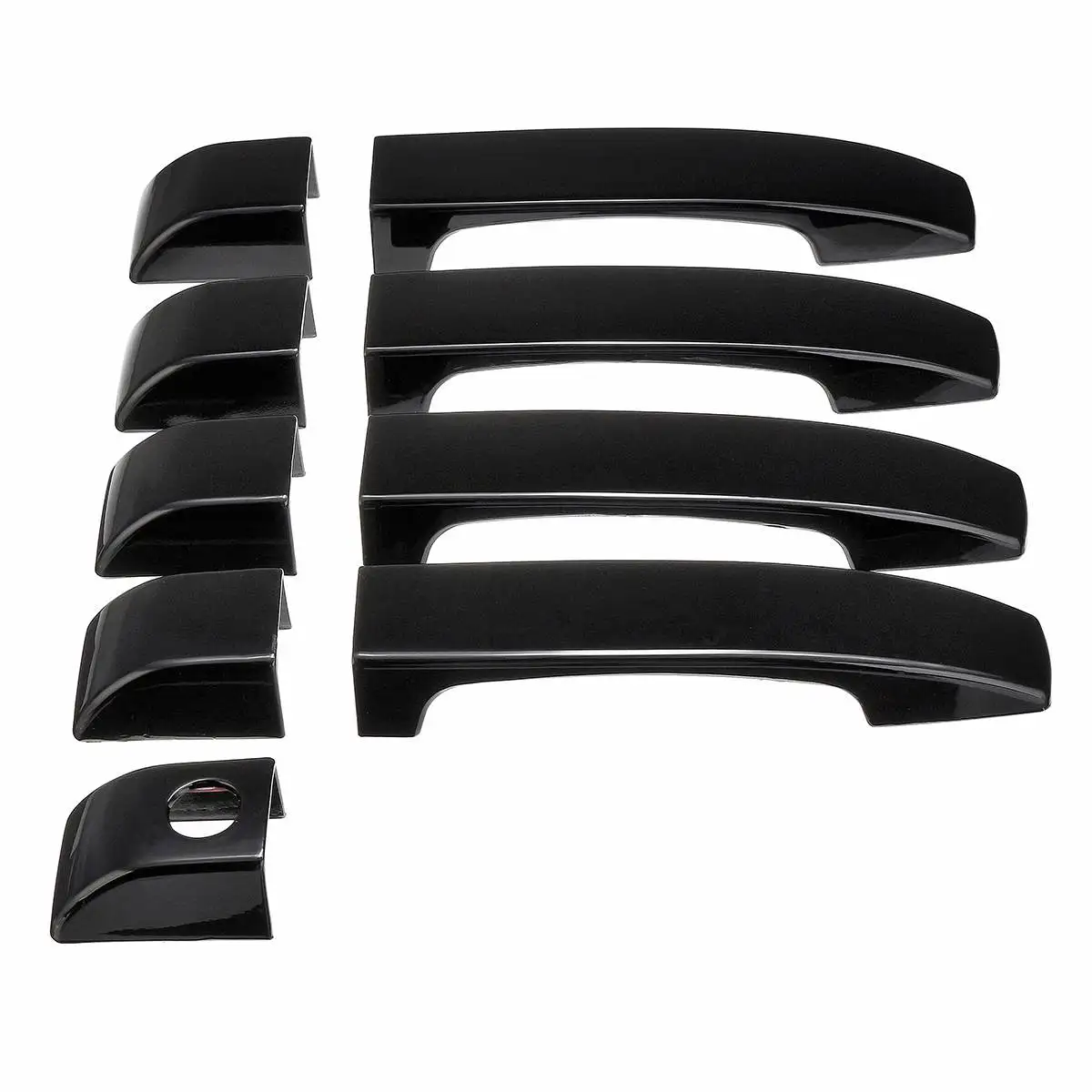 9pcs Gloss Black Door Handle Covers Trim For Land Rover Range Rover L322 2002 2003 2004 2005 2006 2007 2008 2009 2010 2011 2012 ► Foto 3/6