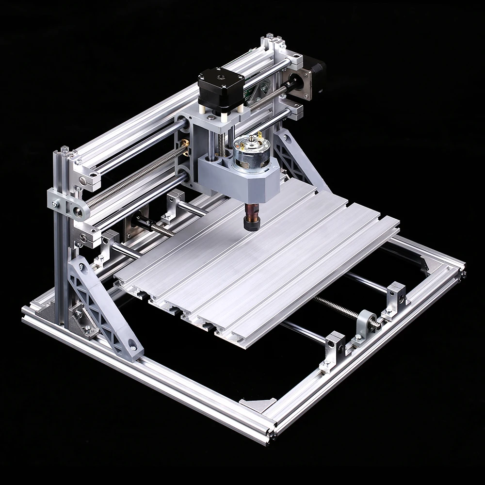 CNC3018 DIY комплект фрезерного станка с ЧПУ 2-в-1 мини лазерная гравировка машина GRBL Управление 3 оси для печатных плат ПВХ Пластик акриловые Резьба по дереву фрезерный станок