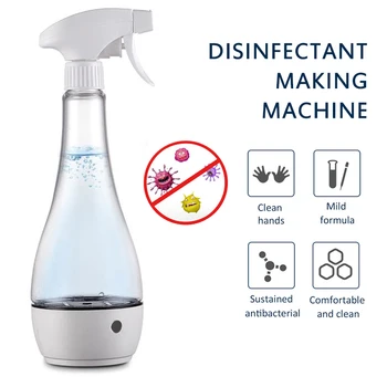 

300ML Disinfection And Sterilization Hypochlorous Acid Water Generator Household Electrolytic Disinfectant Manufacturing Machine