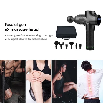 

Electric Muscle Massage Gun Sport Therapy Deep Tissue Muscle Body Relaxation Pain Relief Slimming Shaping Therapy Fascial Gun