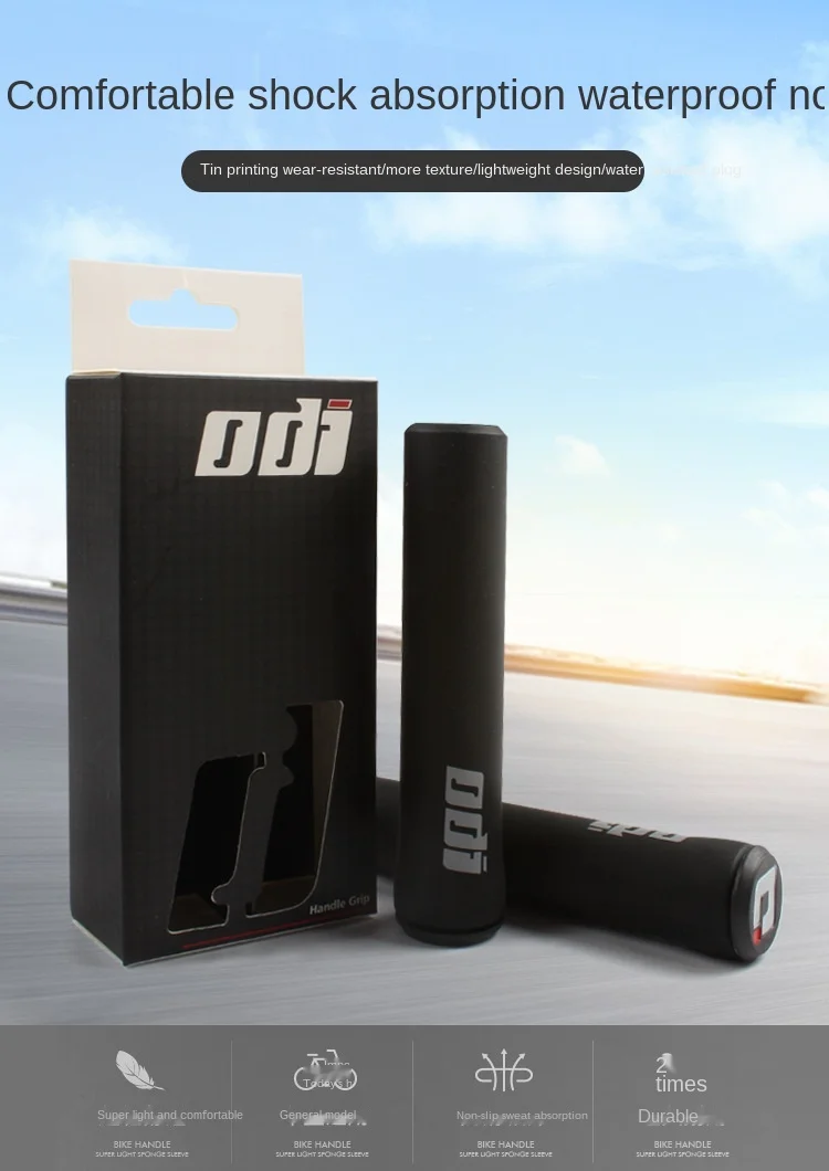 1 Paire Anti-dérapant Vtt VTT Vélo Cyclisme Guidon Couverture