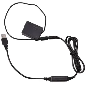 

BLC12 Dummy Battery DMW-DCC8 DMWDCC8 DC Connector and Copper Core USB Cable for Panasonic GX8 FZ200 GH2 G80 G85 Camera