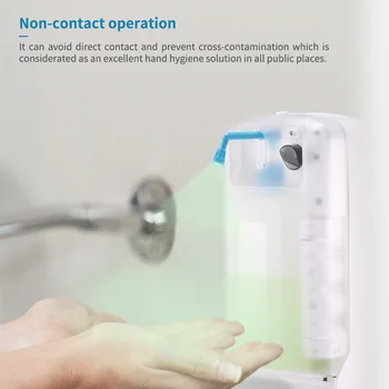 

1000ML Automatic hand Sanitizer Dispenser Alcohol Spray Sterilizer Hand Sterilizer Smart Sensor Restaurant Hotel Random Delivery