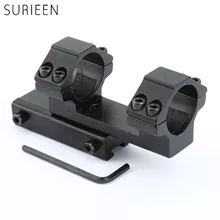 Тактический 25,4 мм " удлиненный рельс двойные кольца Narraw прицел охотничье Крепление 11 мм прицел ласточкин хвост Пикатинни Вивер крепления