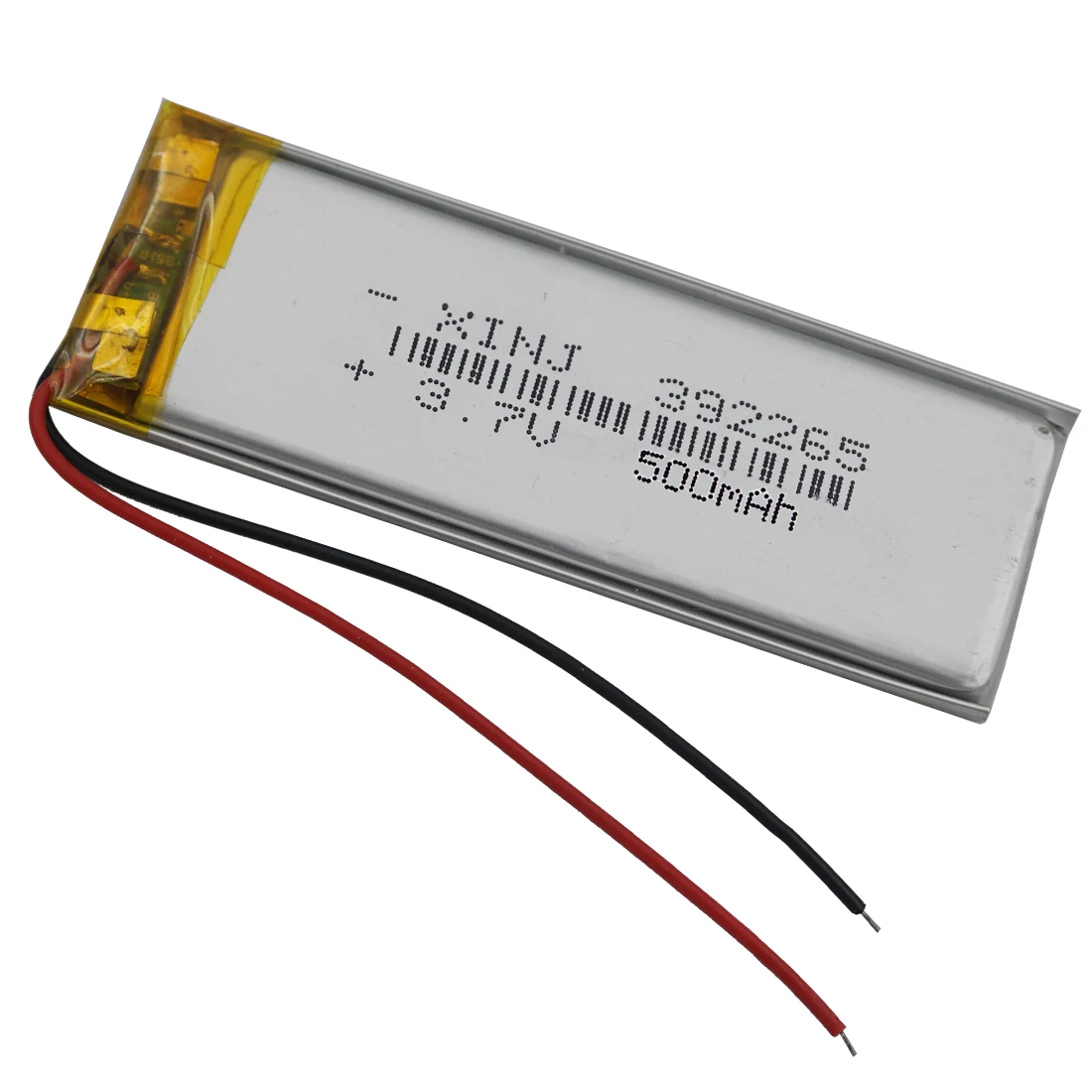 XINJ 3.7V 500 mAh Polymer Li Lithium Battery Lipo 392265 For GPS Sat Nav Music Player Camera Measuring Instrument Car DVR DVC |