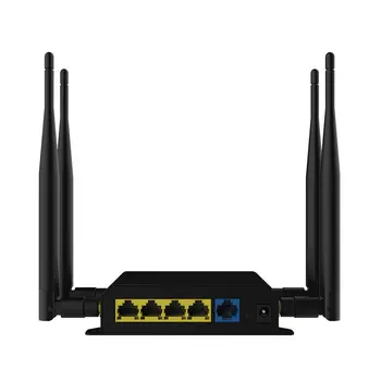 

300Mbps Travel Portable Networking Car LED Indicator 4G Wireless Router Sim Card Slot With External Antennas Extender USB Port
