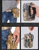 Bolsa táctica Molle cinturón bolsa Paquete de cintura Pequeño bolsillo militar Running bolsa Camping bolsos teléfono móvil cartera herramienta de viaje ► Foto 2/6