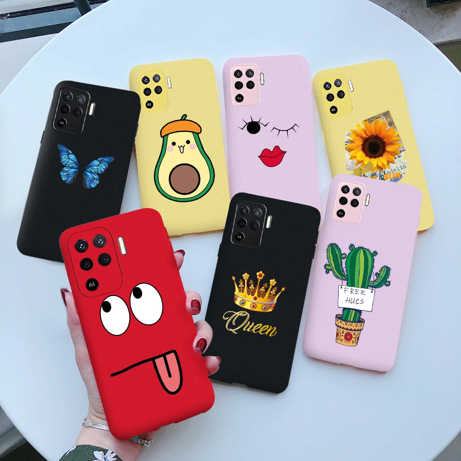 Charming Hand-Painted Soft Silicone Phone Case - Colorful Design
