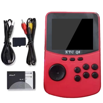 

with 512M TF Card Retro Handheld Video Games Console for NES/SNES/MAME/MD 16 Bit Arcade Game Players(Red)