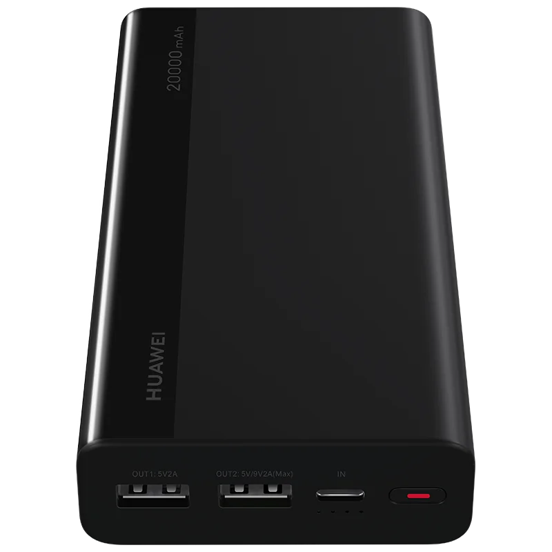 Huawei Мощность банка 20000 мА/ч, максимальная 18 Вт высокой мощности Ёмкость Батарея Quick Charge& универсальный Совместимость 12-Слои защита безопасности
