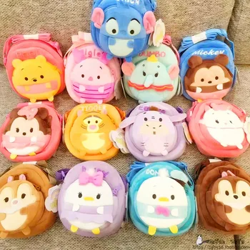 

Cartoon Tsum Tusm Mickey Minnie Donald Duck Daisy Kids Bag Stitch Chipmunk Winnie Children Messenger Bag Girl Purse Shoulder Bag