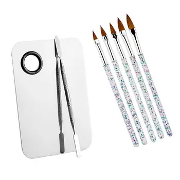 

7pcs Makeup Nail Beautiful Practical Simple Manicure Pen for Female Lady