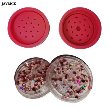 

Crystal Epoxy Resin Mold Tobacco Grinder Leaf Herbal Herb Smoke Spice Crusher Silicone Mould DIY Crafts Baking Tools