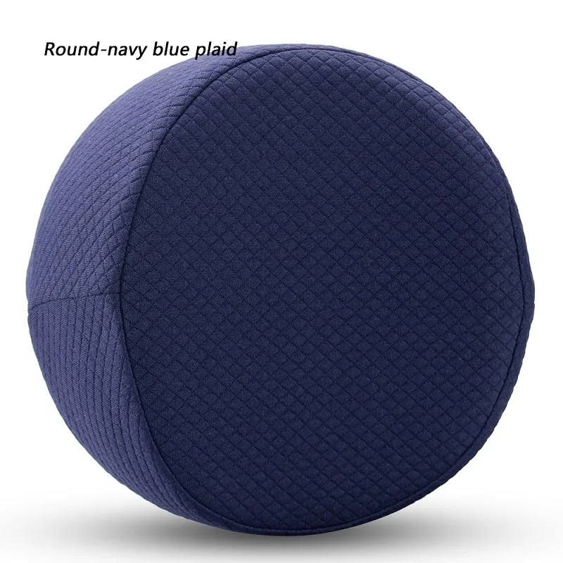 navy blue Эргономичный дизайн, подушка для ног, с эффектом памяти, из пены, клиновидная, контурная, Рождественская подушка для колена, для боковых Спящих, боли в спине, подушка для ног - Цвет: navy blue