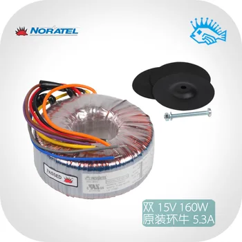 

Imported new Noratel 160VA 115 / 230V 2x15V 160w toroidal transformer