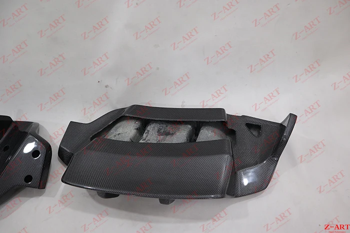 Z-ART для Corvette C7 задний диффузор из углеродного волокна для Corvette C7 задний низкий спойлер для Corvette C7 задний подбородок из углеродного волокна